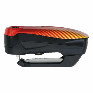 מנעול דיסק עם אזעקה אדום סוניק Abus Detecto 7000 RS1 - מיגון פרימיום | מוטור שופ