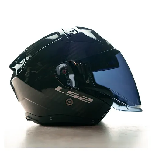 קסדה 3/4 אל אס 2 אינפנטי קרבון מבריק Ls2 Infinty Carbon