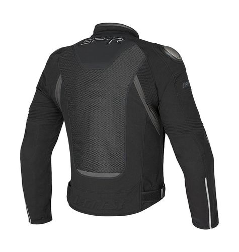 מעיל קיץ לאופנוע SUPER SPEED TEX מבית DAINESE-שחור אפור