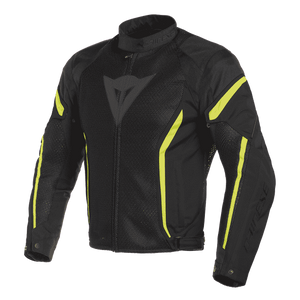 מעיל קיץ לאופנוע AIR CRONO 2 TEX מבית DAINESE-שחור צהוב