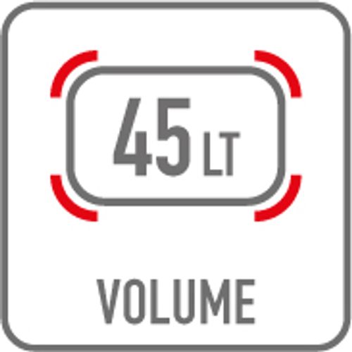 ארגז לאופנוע GIVI דגם SIMPLY בנפח 45 ליטר