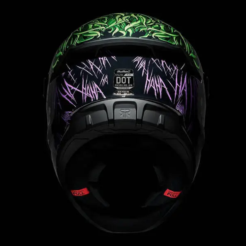 קסדה מלאה RUROC דגם ATLAS 4.0 – קולקציית THE JOKER – DC