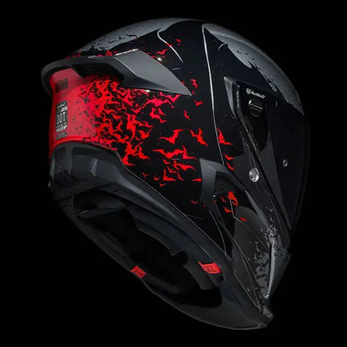 קסדה מלאה RUROC דגם ATLAS 4.0 – קולקציית THE BATMAN – DC
