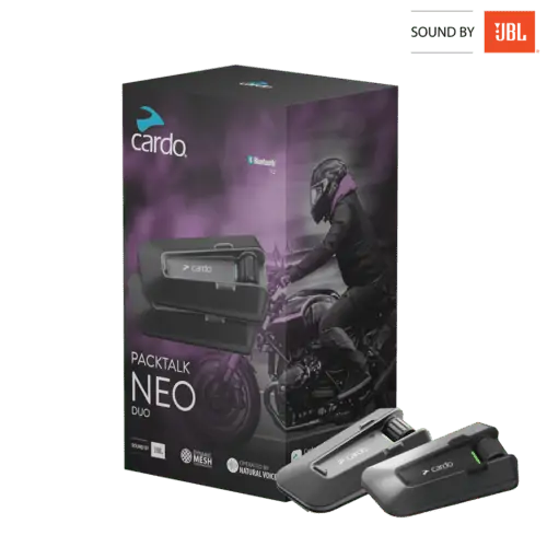 זוג דיבוריות Bluetooth לקסדה Packtalk NEO DOU