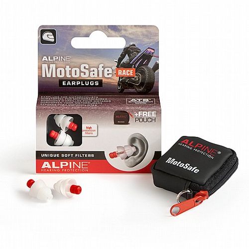 אטמי אוזניים-Alpine MotoSafe Race