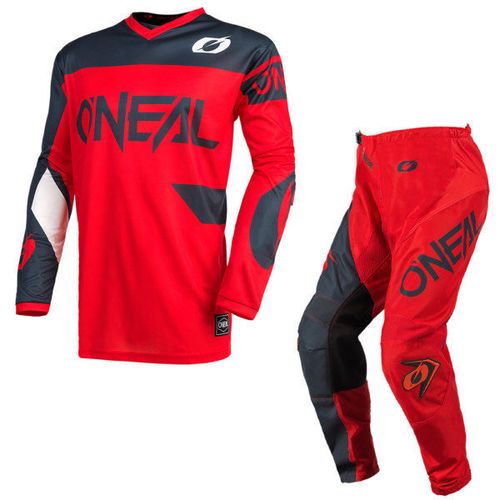 חליפת רכיבה אוניל אדום/ שחור – ONEAL ELEMENT RACEWEAR V.22