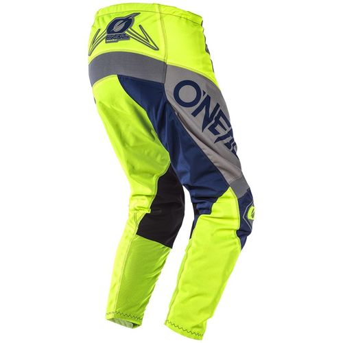 חליפת רכיבה ילדים אוניל אפור/ צהוב/ כחול – ONEAL YOUTH ELEMENT FACTOR V.22