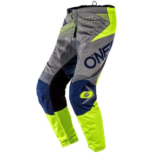 חליפת רכיבה ילדים אוניל אפור/ צהוב/ כחול – ONEAL YOUTH ELEMENT FACTOR V.22