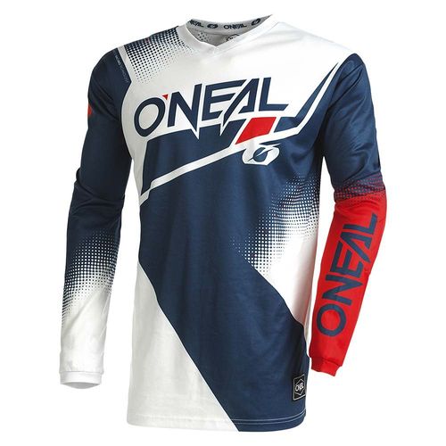 חליפת רכיבה אוניל כחול/ לבן/ אדום – ONEAL ELEMENT RACEWEAR V.22