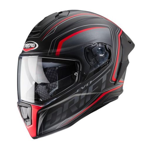 קסדת CABERG DRIFT EVO – שחור אדום