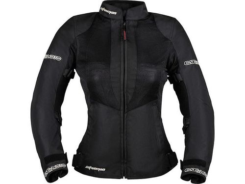 מעיל אופנוע רב עונתי לנשים LADY CAT שחור-CAT2MOTO