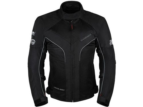 מעיל 4 עונות CAT2MOTO דגם CLASSIC שחור