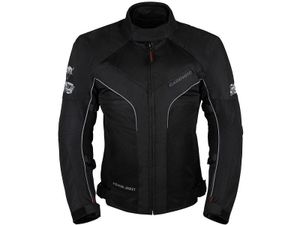 מעיל 4 עונות CAT2MOTO דגם CLASSIC שחור