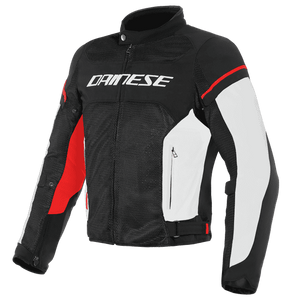 מעיל קיץ נשים לאופנוע AIR FRAME D1 TEX מבית DAINESE-שחור אדום