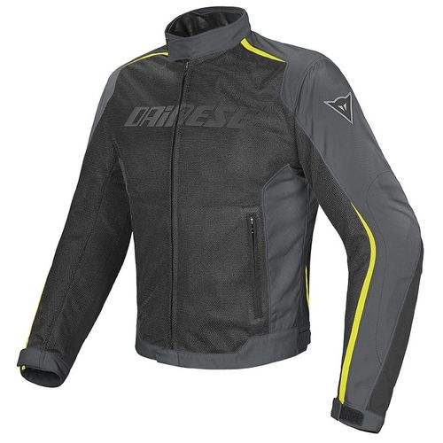 מעיל קיץ לאופנוע HYDRA FLUX D-DRY מבית DAINESE-שחור צהוב