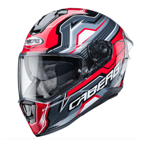 קסדת CABERG DRIFT EVO – אדום אפור