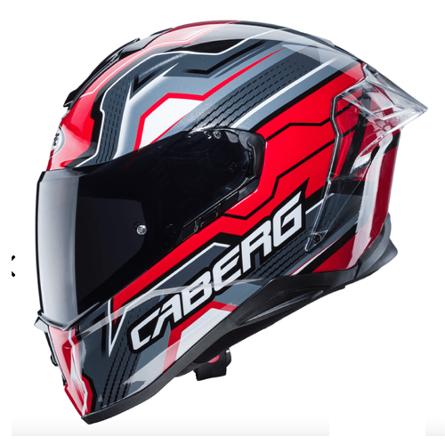 קסדת CABERG DRIFT EVO – אדום אפור