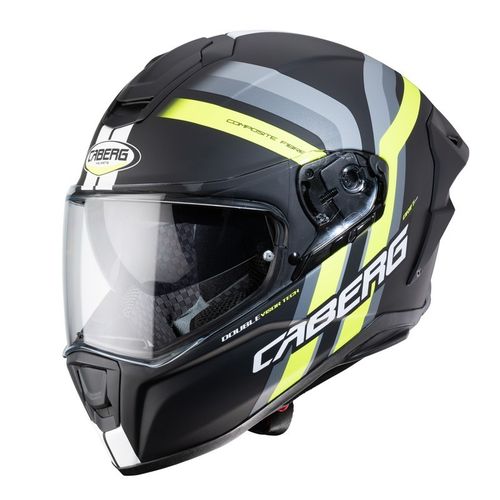 קסדת CABERG DRIFT EVO – שחור אפור צהוב