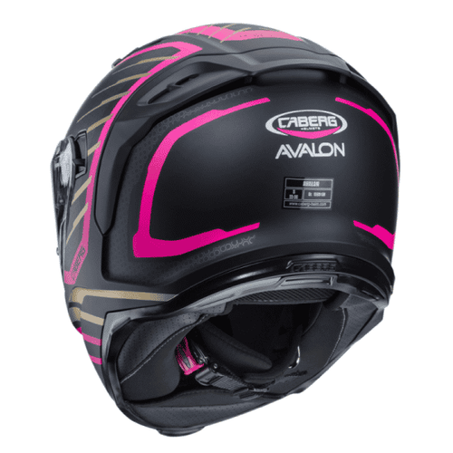 קסדה מלאה לאופנוע caberg avalon-ורוד