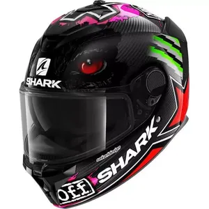 קסדה מלאה לאופנוע SPARTAN GT CARBON REDDIN SHARK