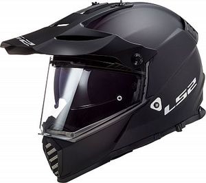 LS2 PIONEER EVO MX436-קסדת שטח כביש–שחור