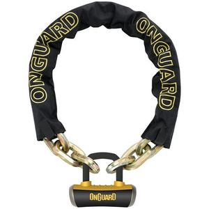 שרשרת 1.10 ס"מ 14מ"מ+מנעול 16.8 מ"מ ONE-GUARD