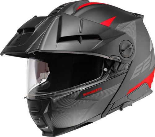 קסדה נפתחת אדוונצר – Schuberth E2 Explorer Off-Road שחור אדום