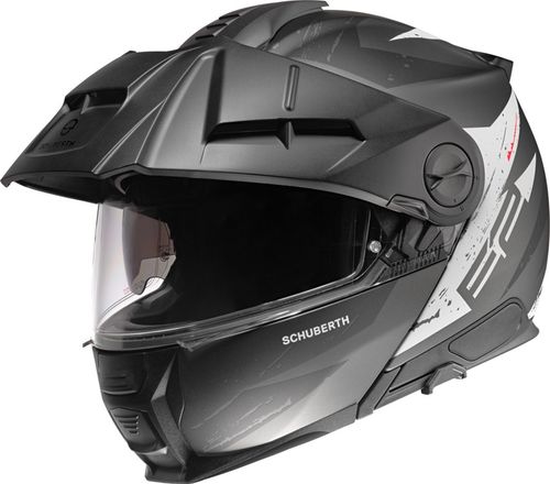 קסדה נפתחת אדוונצר – Schuberth E2 Explorer Off-Road שחור לבן