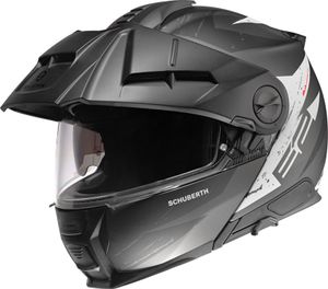 קסדה נפתחת אדוונצר – Schuberth E2 Explorer Off-Road שחור לבן