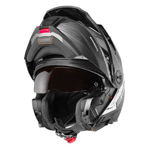 קסדה נפתחת אדוונצר – Schuberth E2 Explorer Off-Road שחור לבן