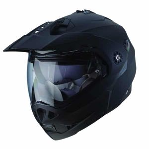 קסדת CABERG TOURMAX-שחור מאט/לבן מטאל