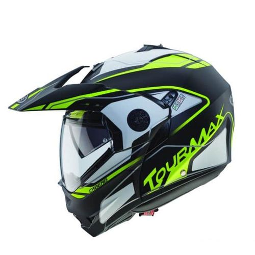 קסדת CABERG TOURMAX-ירוק לבן