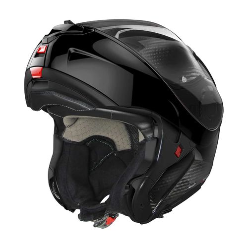 קסדה נפתחת לאופנוע X1005 DYAD מבית X-LITE-שחור מבריק