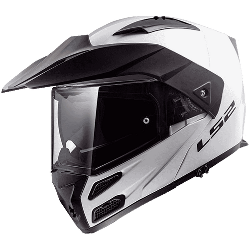 METRO EVO-SOLID WHITE קסדה נפתחת