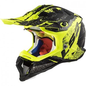 LS2 MX700-קסדת שטח דגמי 2021-שחור צהוב