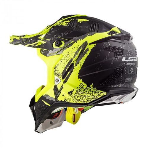 LS2 MX700-קסדת שטח דגמי 2021-שחור צהוב