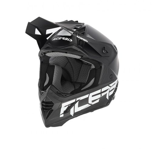 קסדת שטח לאופנוע X-TRACK מבית ACERBIS-שחור