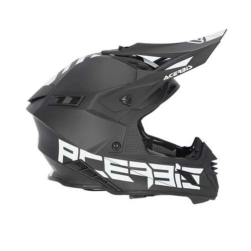 קסדת שטח לאופנוע X-TRACK מבית ACERBIS-שחור