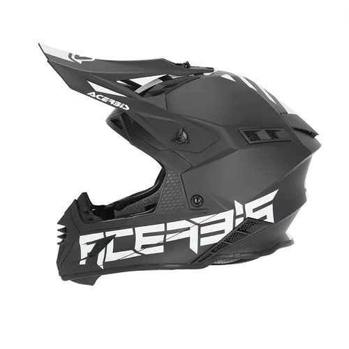 קסדת שטח לאופנוע X-TRACK מבית ACERBIS-שחור