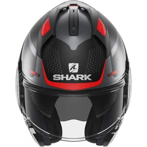 קסדה נפתחת EVO GT ENCKE מבית SHARK-שחור אדום