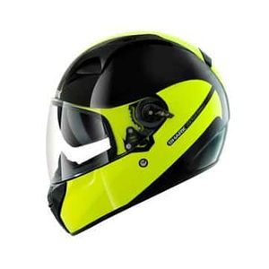 קסדה מלאה לאופנוע VISION R2 INKO מבית SHARK-שחור צהוב