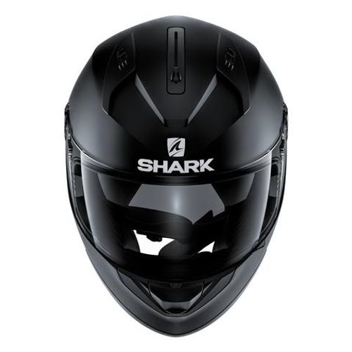קסדה מלאה לאופנוע RIDILL BLANK מבית SHARK-שחור מט
