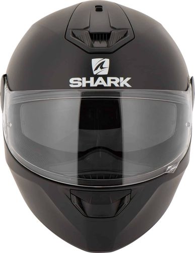 קסדה מלאה לאופנוע D-SKWAL 2 BLANK מבית SHARK- שחור מאט