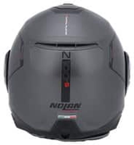 קסדה נפתחת לאופנוע N100-5  מבית NOLAN- אפור שחור