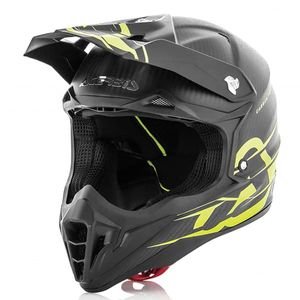 קסדת שטח לאופנוע IMPACT CARBON מבית ACERBIS-שחור צהוב