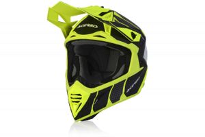 קסדת שטח לאופנוע X-TRACK מבית ACERBIS-שחור צהוב