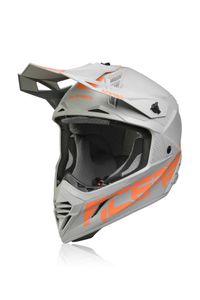 קסדת שטח לאופנוע X-TRACK מבית ACERBIS-שחור כתום