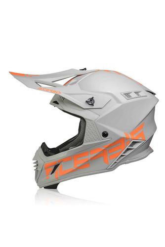 קסדת שטח לאופנוע X-TRACK מבית ACERBIS-שחור כתום