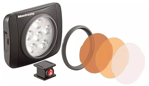 פנס 6 לד עם בלוטוס Manfrotto