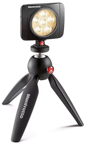 פנס 6 לד עם בלוטוס Manfrotto